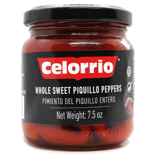 Celorrio Whole Sweet Piquillo Peppers 7.5 oz